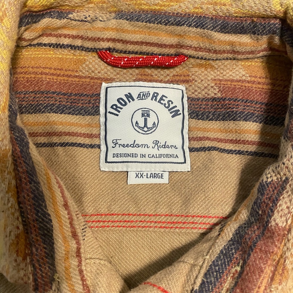 Iron and Resin Striped Shirt